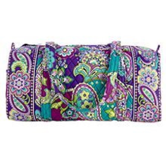 vera bradley small duffel bag sale